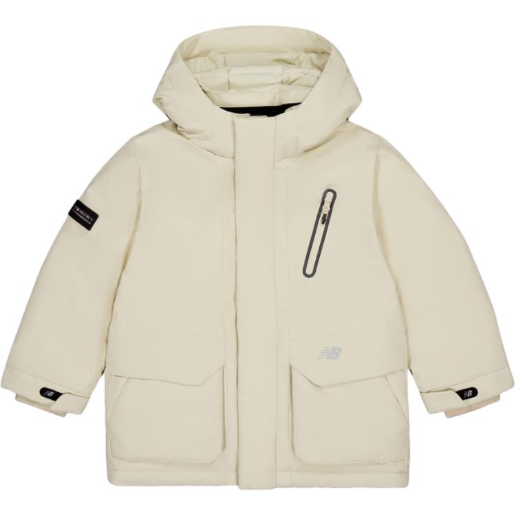 

Детская пуховая куртка New Balance, коричневая