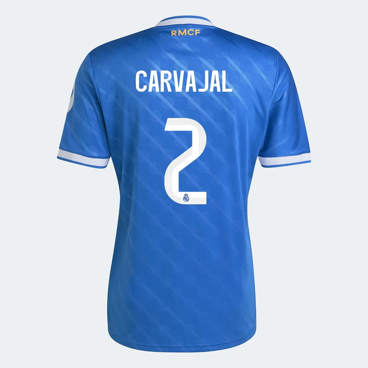

Мужская футболка третьей формы Real Madrid CF 2025-2026 Карвахаль 2 adidas, голубой