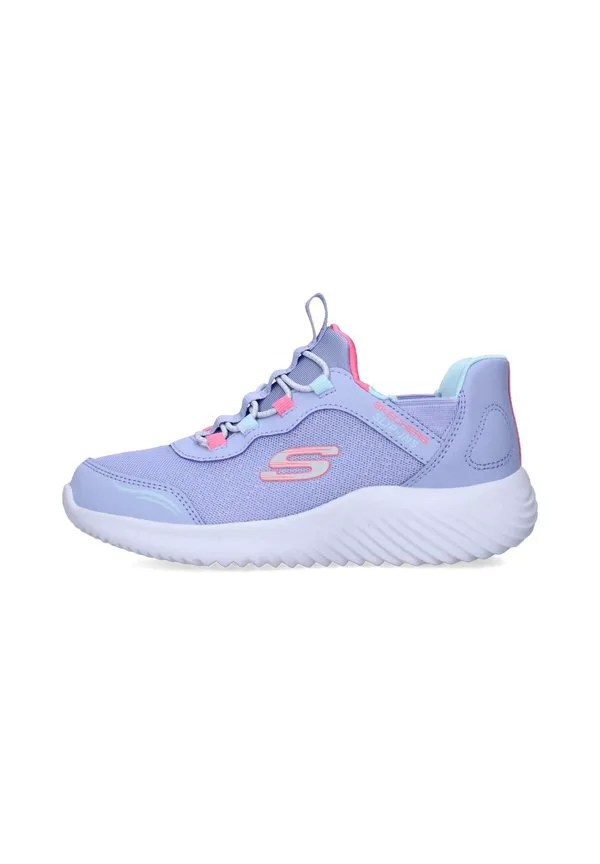 Низкие кроссовки bounder Skechers, Lavender Synthetic/Trim