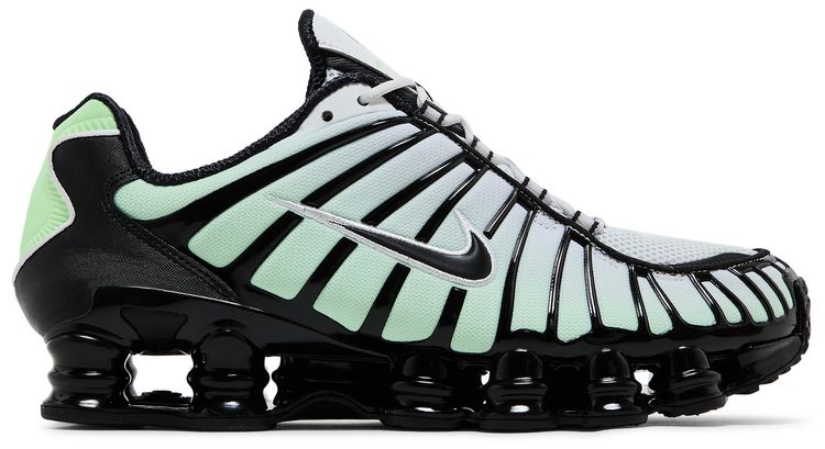

Кроссовки Nike Shox TL 'Vapor Green Black', зеленый