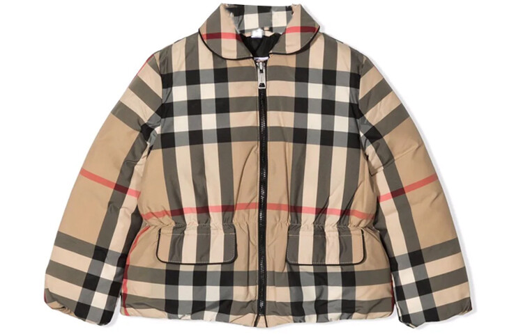 

Детские пуховики/жилеты Burberry, коричневый