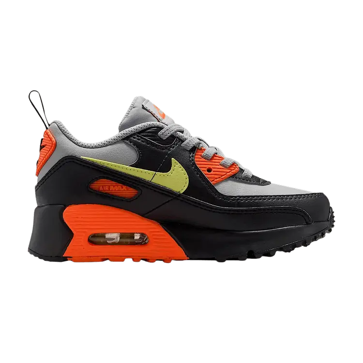 

Кроссовки Nike Air Max 90 EasyOn PS 'Black Light Smoke Grey Hyper Crimson'