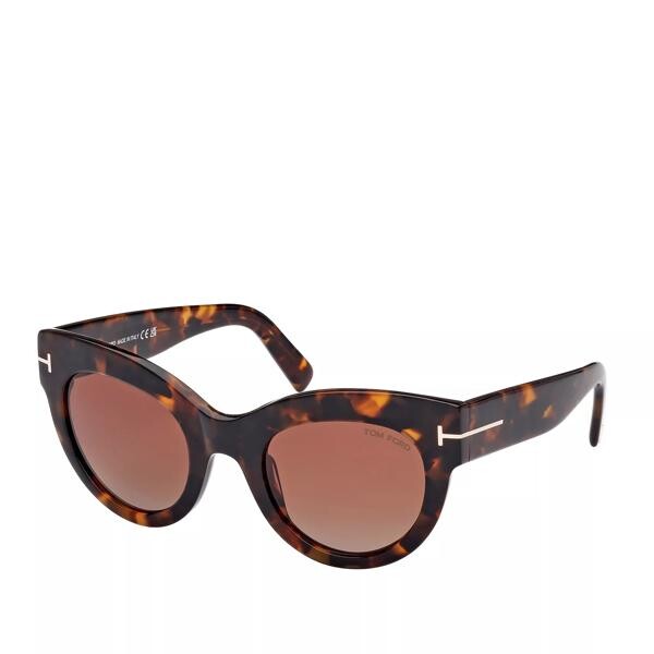 

Солнцезащитные очки lucilla dark havana Tom Ford, черный