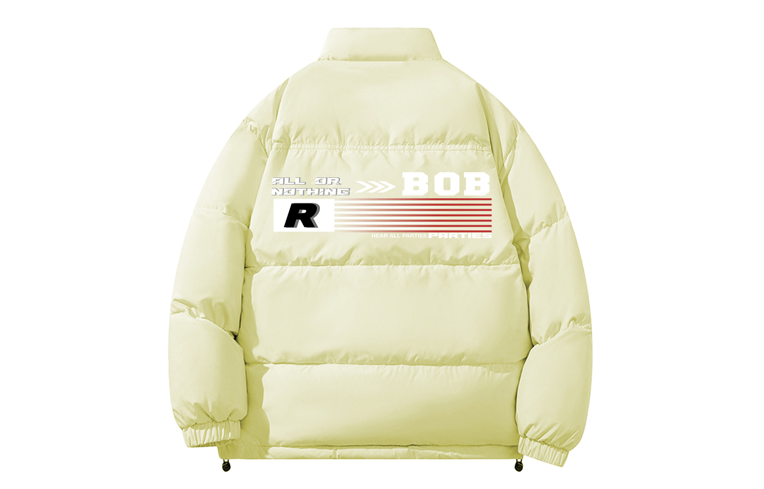 

BOBBY ABLEY Унисекс пуховик, Soft Light Yellow