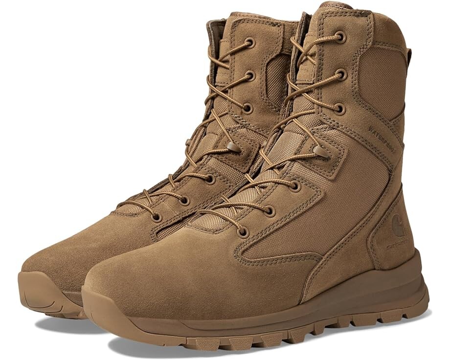 

Ботинки Carhartt Gilmore WP 8" Side Zip Soft Toe, цвет Coyote Suede