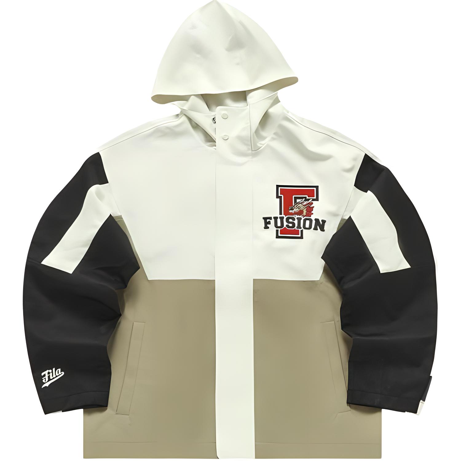

FILA FUSION Куртка мужская темная коричнево-бежевая, Dark Sauce Brown