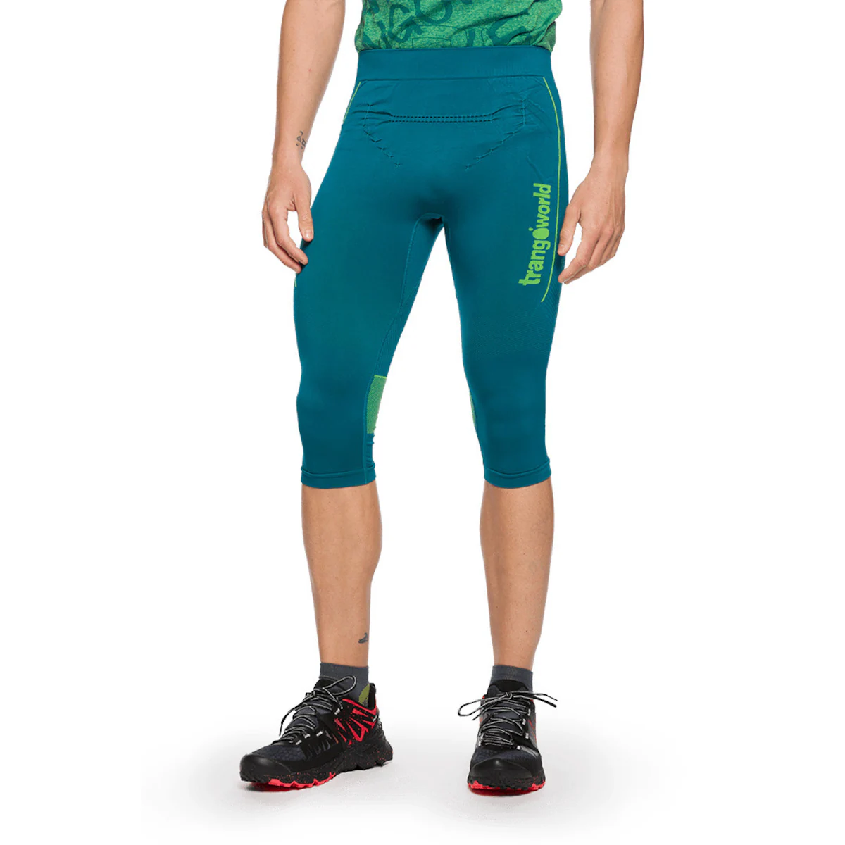 

Aspin Trangoworld мужские тайтсы, цвет Verde azulado
