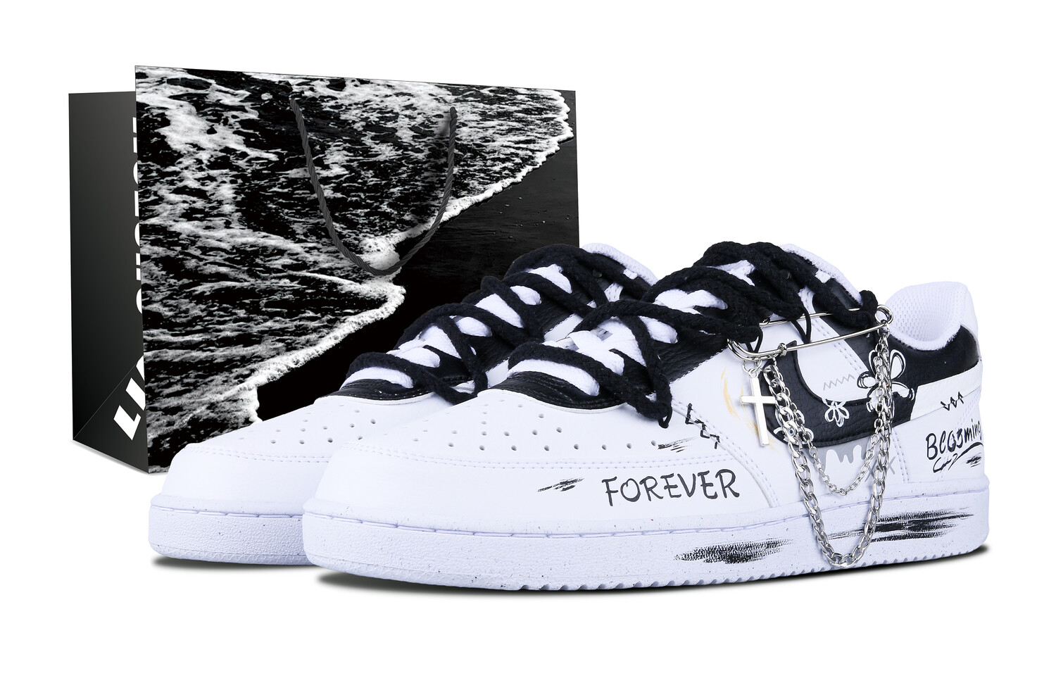 

Женские кроссовки для скейтбординга Nike Court Vision 1, White