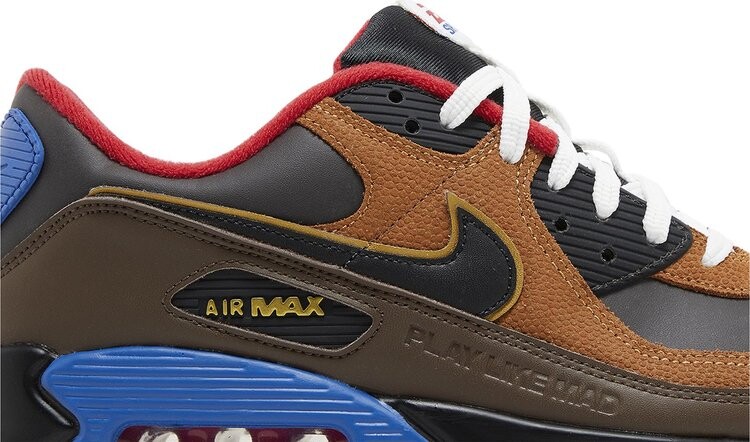 Кроссовки EA Sports x NFL x Air Max 90 'Play Like Mad', коричневый — фото 2