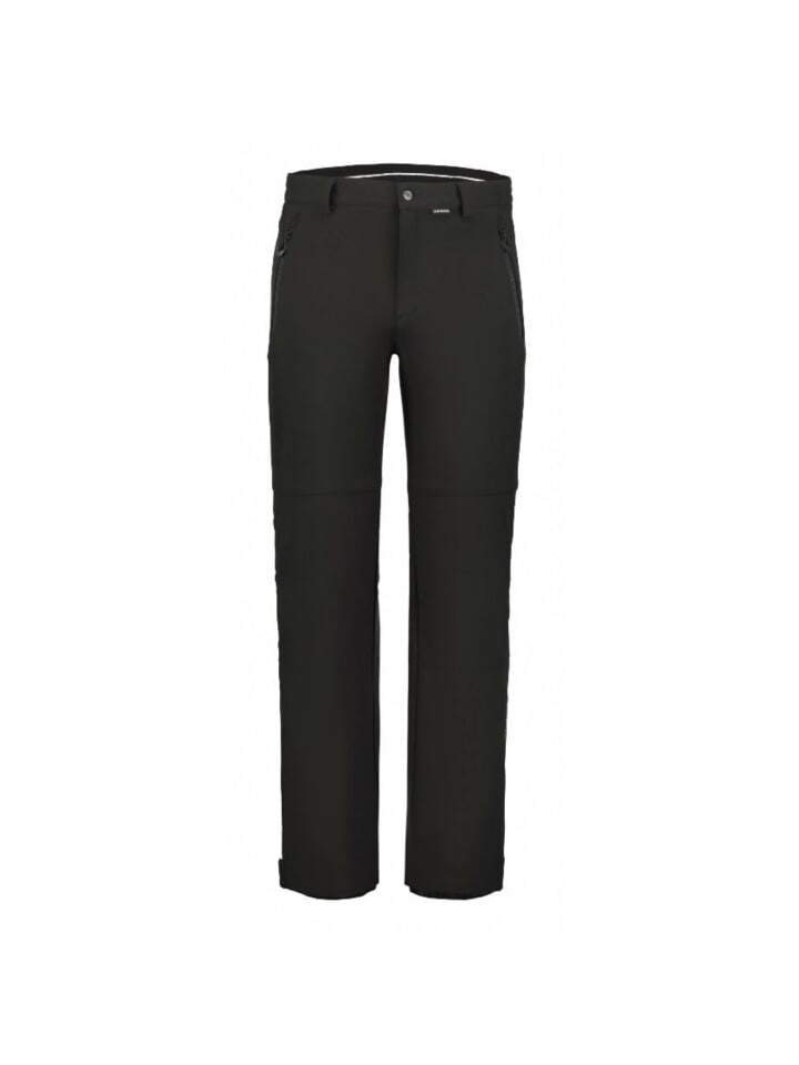

Брюки для тренировок и бега Icepeak Frankfurt Softshellhose mit Schneefang, черный