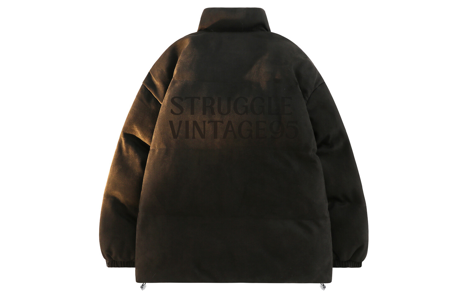 

Стеганая куртка унисекс Struggle vintage95, Темно коричневый