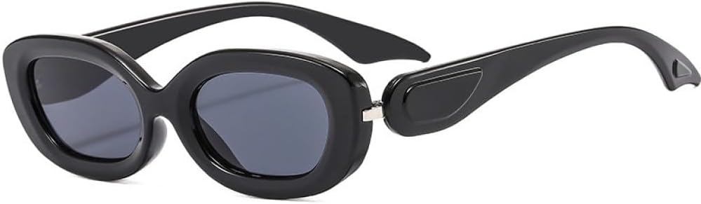 

Овальные солнцезащитные очки для женщин и мужчин, с поликарбонатными линзами, металлической оправой и шарнирами, в винтажном стиле, защита от ультрафиолета UV400 LANGSER, C1