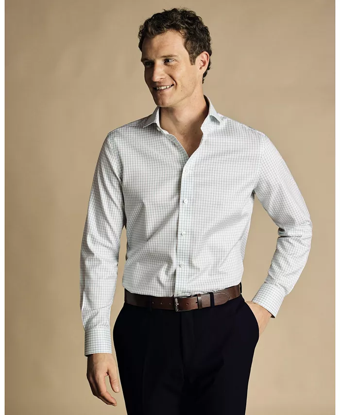 

Мужская классическая рубашка Slim-Fit Charles Tyrwhitt, розовый