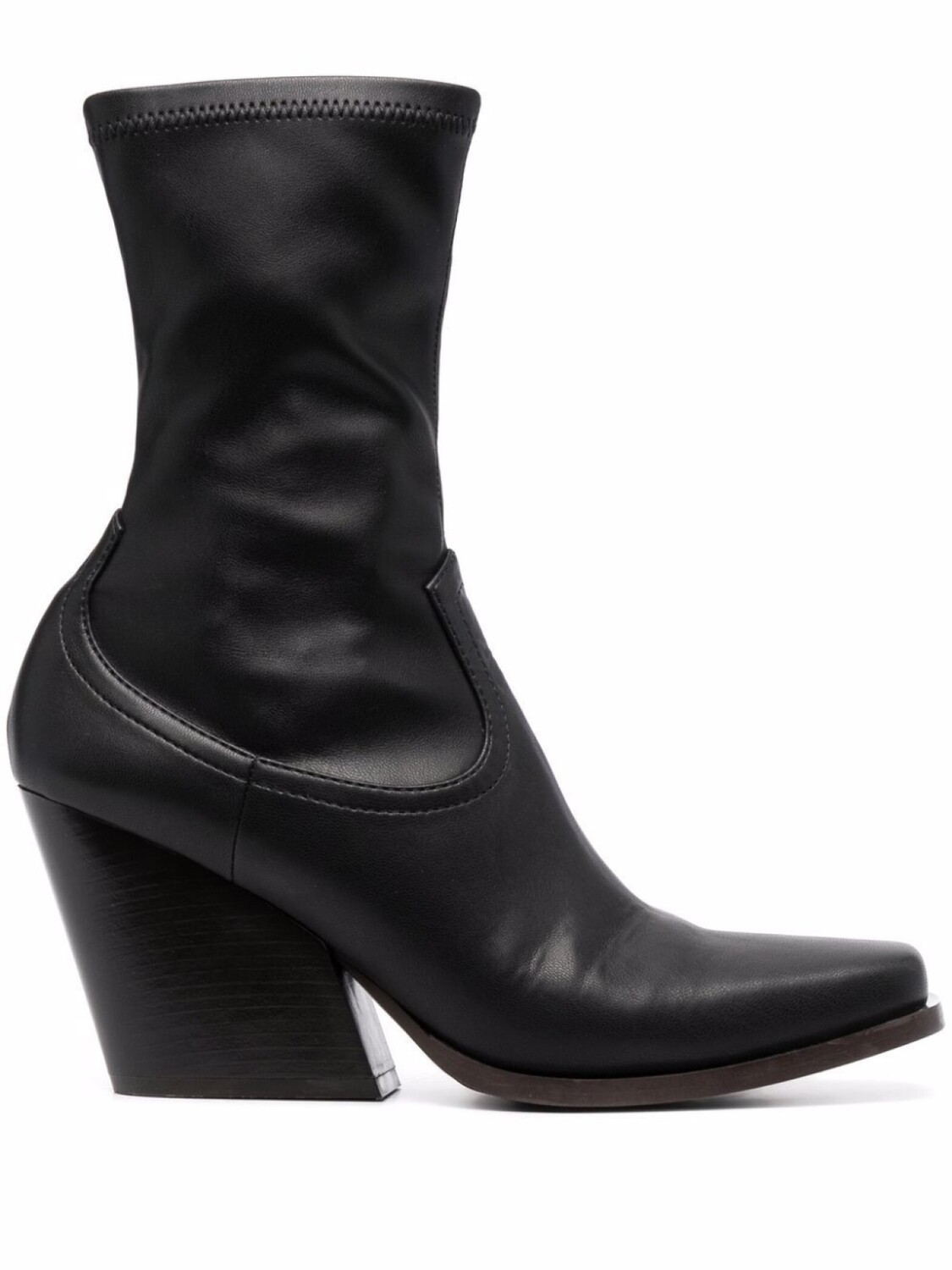 Stella McCartney ботильоны Cowboy Stretch 95, черный