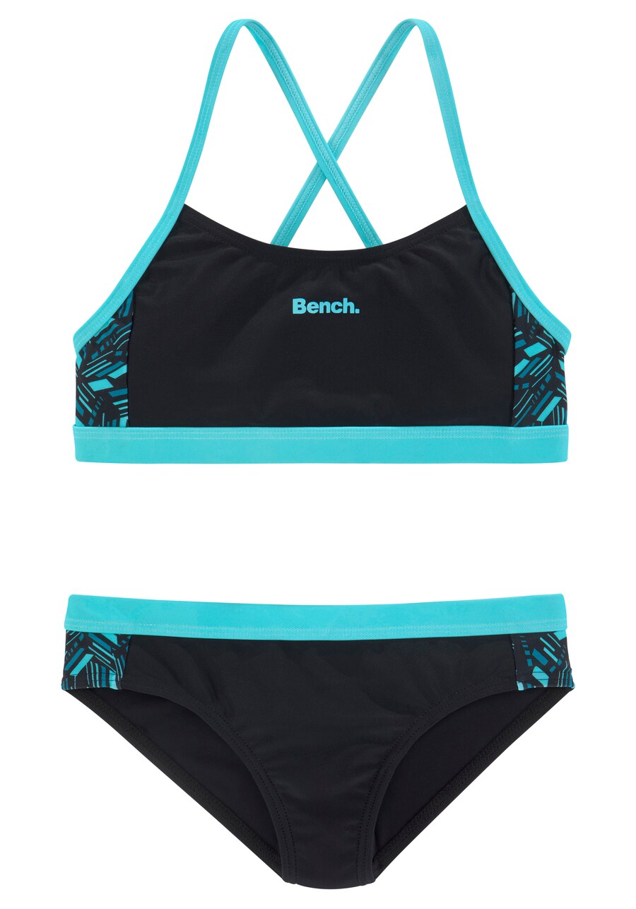 

Бикини BENCH Bralette Bikini, цвет turquoise/night blue