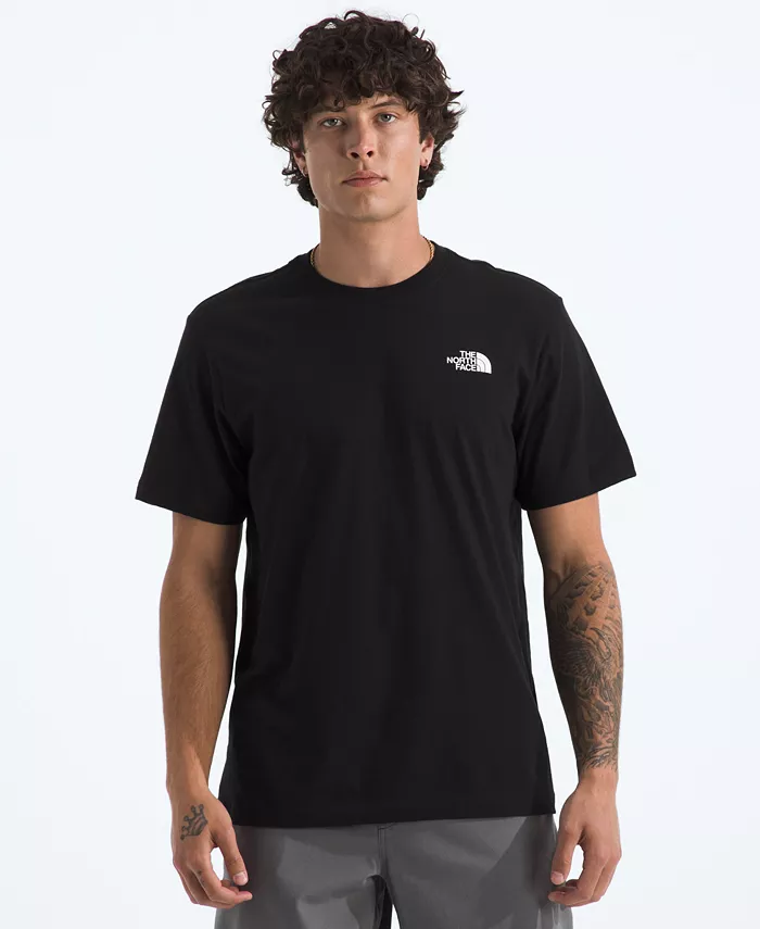 

Мужская футболка Evolution Nature Exposure с коротким рукавом и принтом The North Face, черный