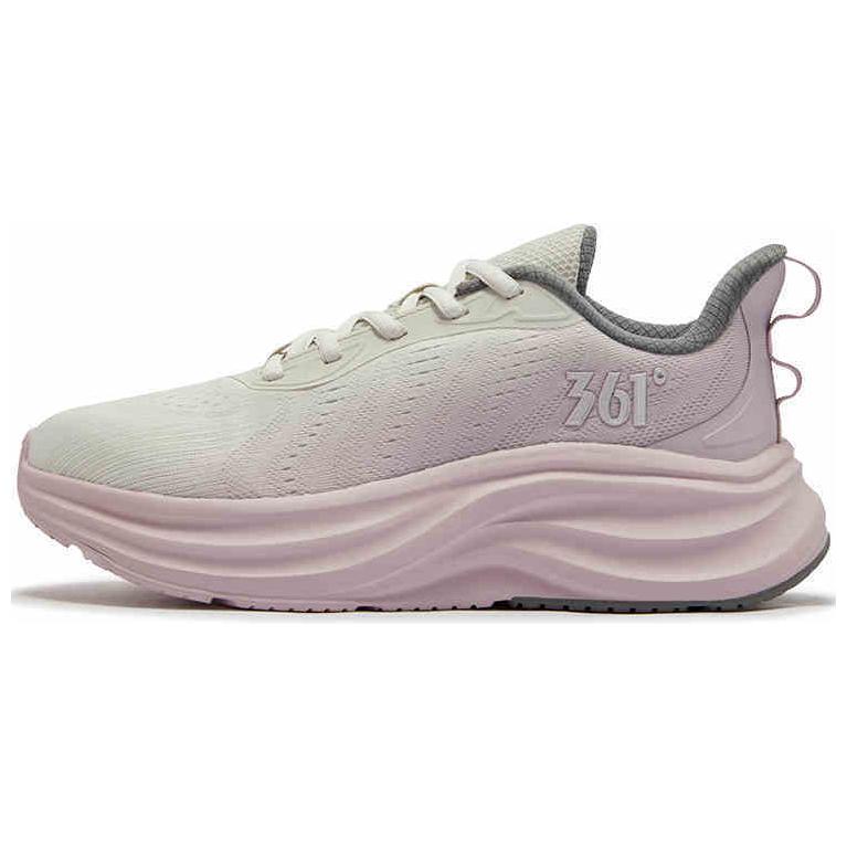 

361° Амортизирующие нескользящие износостойкие кроссовки Low top Sprint Running Shoes Women's серый фиолетовый