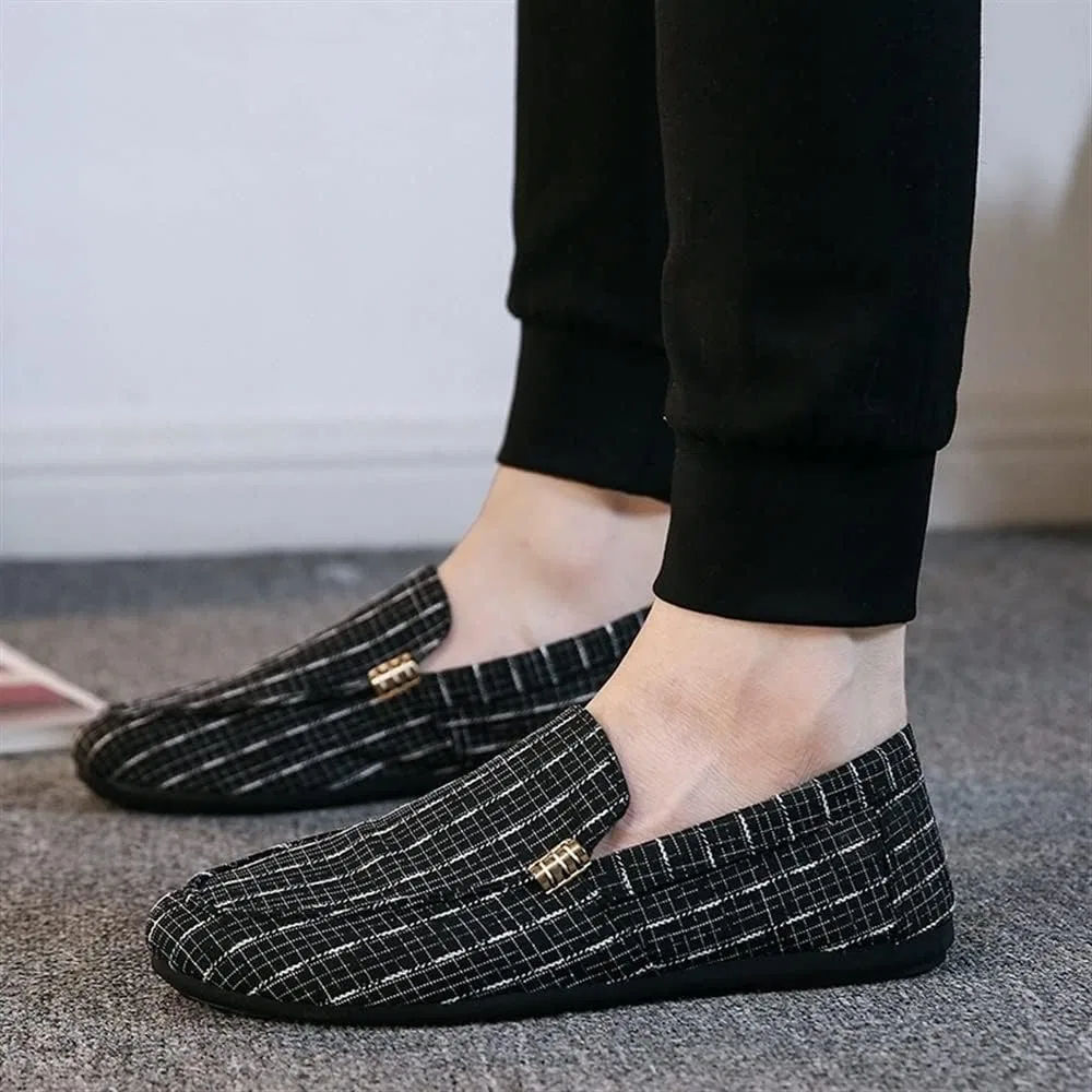 Лоферы мужские легкие, Loafers for Men, Black PUGHGAETZF — фото 2