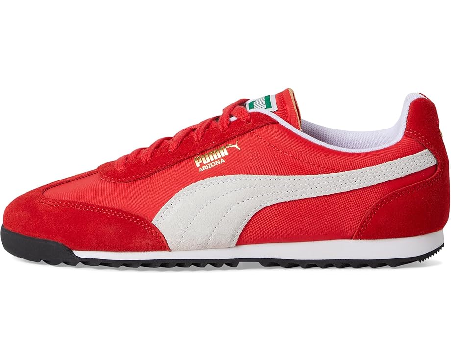 Кроссовки PUMA Arizona Sneakers, цвет For All Time Red/White/Gold — фото 4