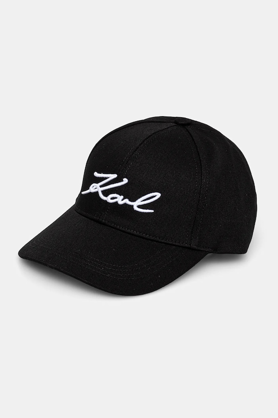 

Кепка с козырьком Karl Lagerfeld, черный