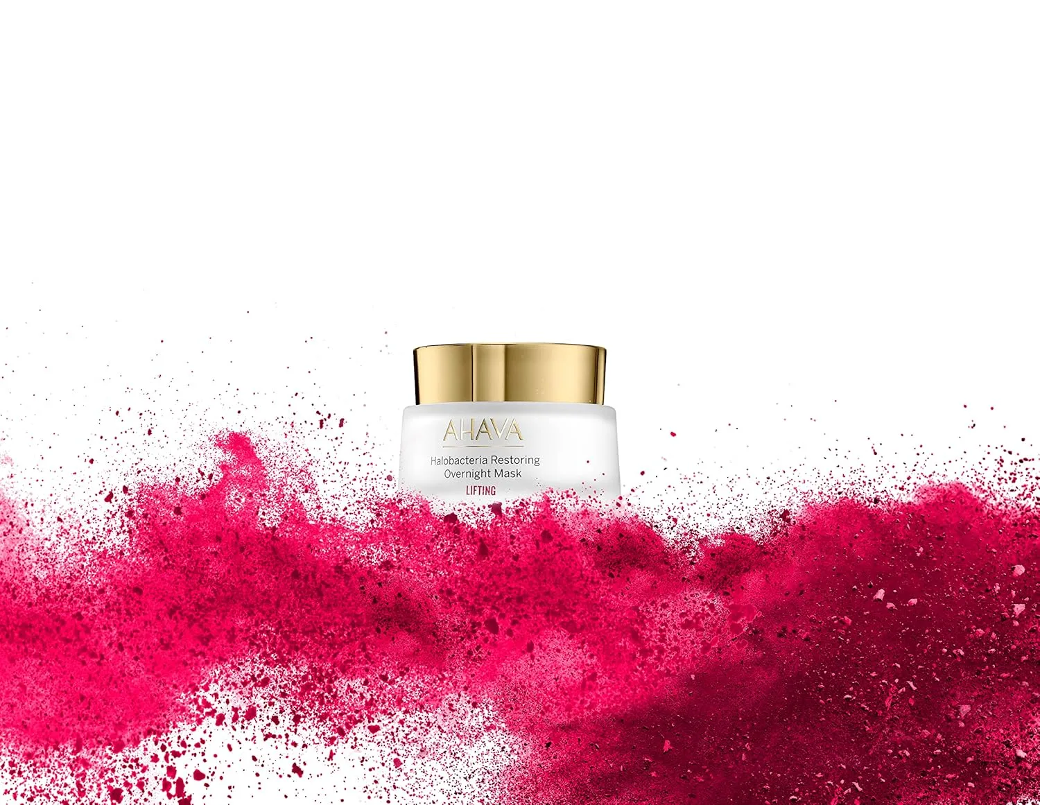 Маска для лица Ahava — Halobacteria Restoring Overnight Mask с маслом семян лимнантеса, осмотером и ДНК, 50 мл — фото 4