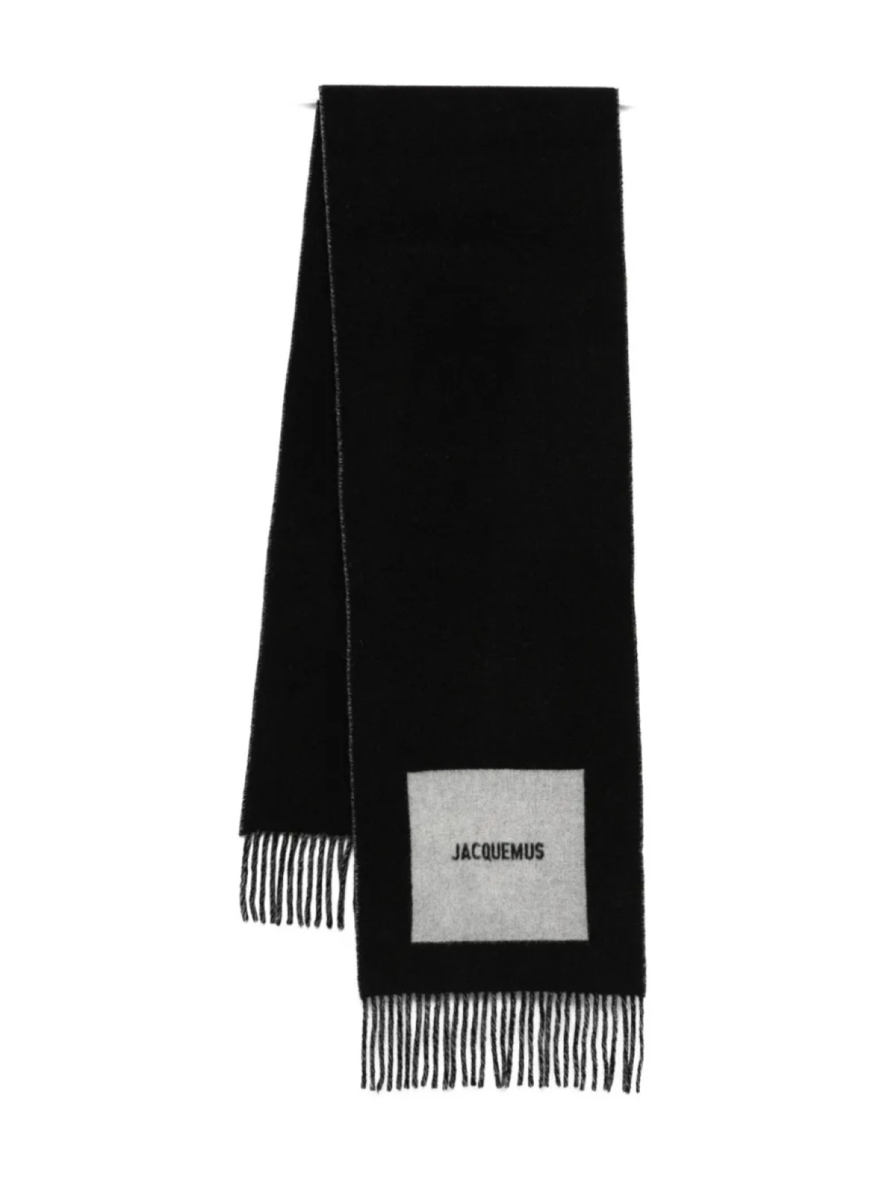 

Шарф Jacquemus L'écharpe Rond Carré, черный