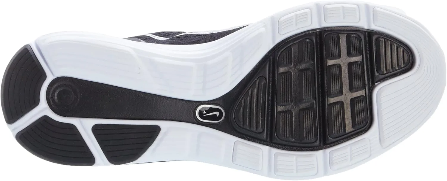 Кроссовки Nike Lunarglide +5 599160-010 для бега, мужские, белый/черный — фото 4