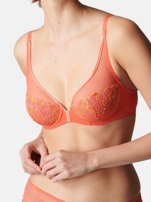 

Треугольный бюстгальтер деликатес Simone Perele, оранжевый