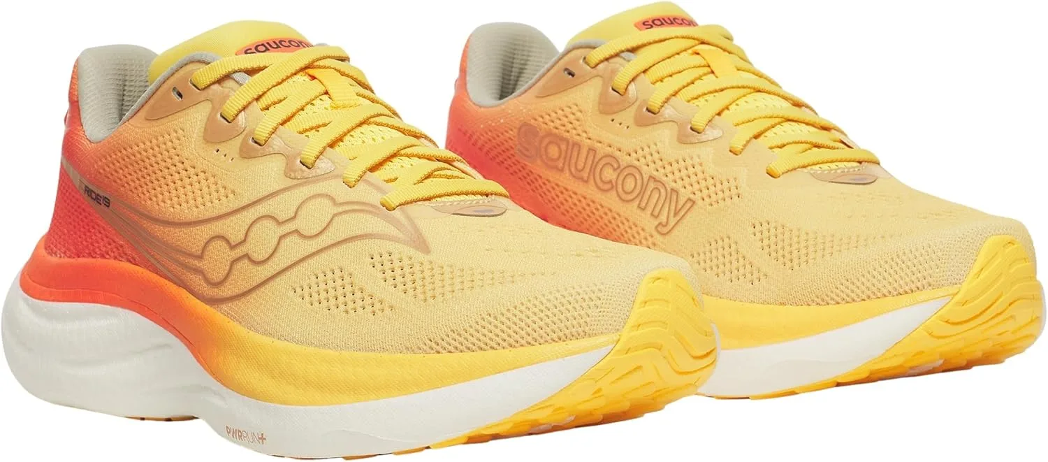 Кроссовки для бега Saucony Ride 19, желтый — фото 3