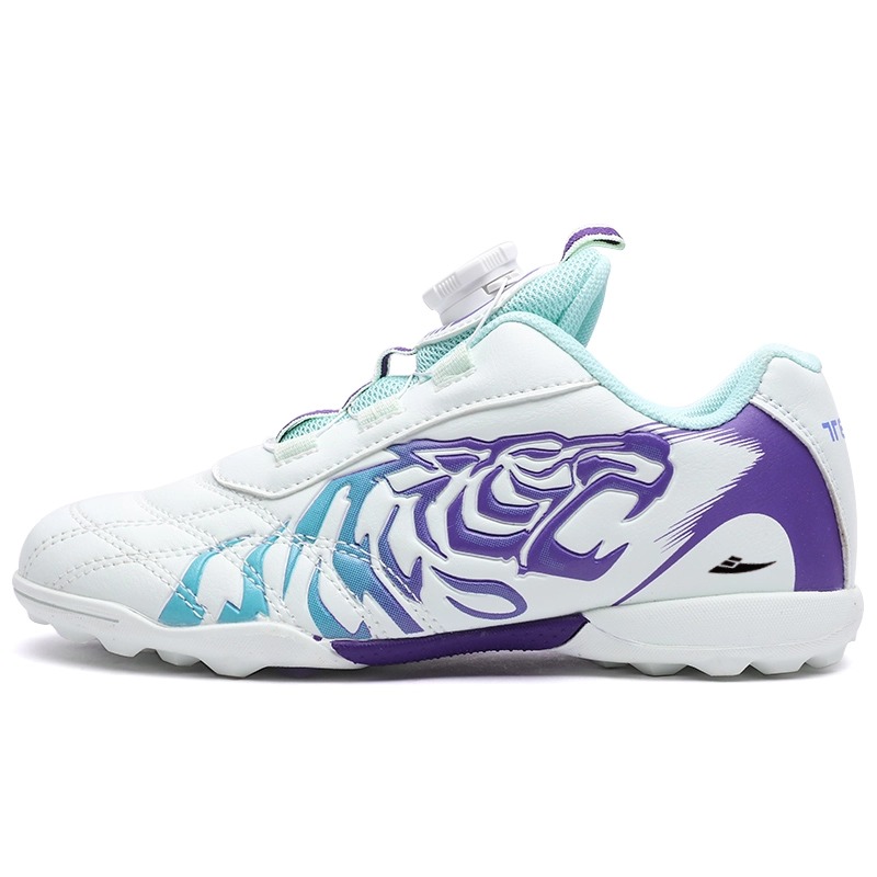 

Скользостойкие износостойкие легкие низкие детские футбольные бутсы Kids' Kuding, фиолетовый