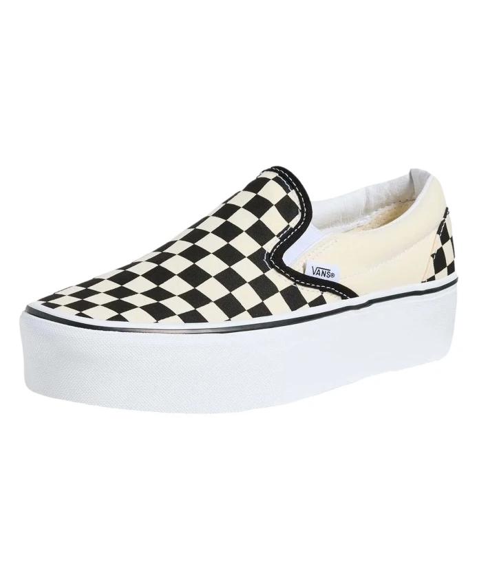 

Классические кроссовки без шнуровки Vans, мультиколор