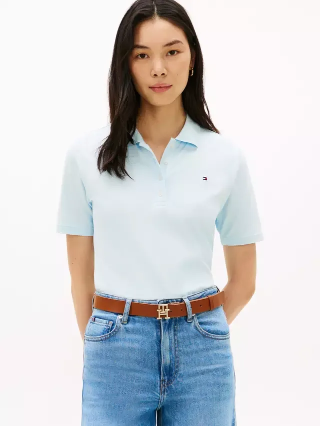 Поло-рубашка с логотипом 1985 года, цвет Keepsake Blue Tommy Hilfiger