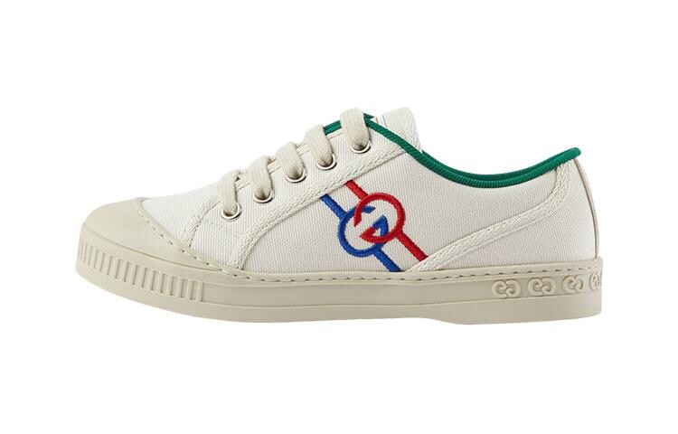 

Кроссовки теннисные Gucci 1977 детские, белый