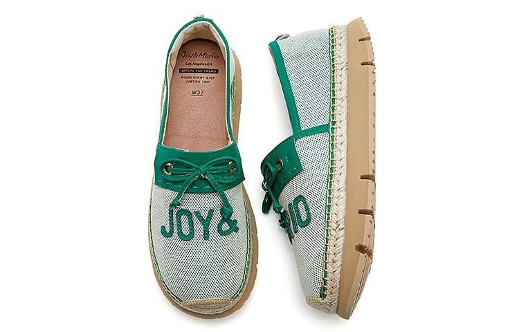 Туфли женские повседневные Women's Casual Shoes Women's Low-Top Green Joy&Mario — фото 2