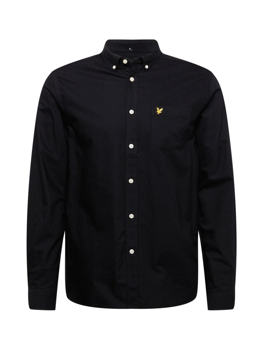 

Деловая рубашка обычного кроя Lyle & Scott, черный