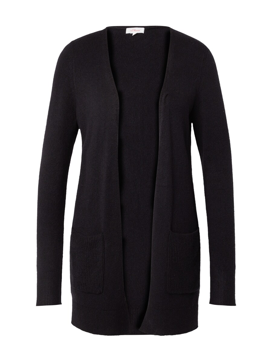 

Вязаный кардиган s.Oliver Knit Cardigan, черный