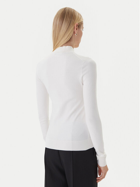 Свитер regular fit WW0WW47462 Tommy Hilfiger, экрю — фото 3