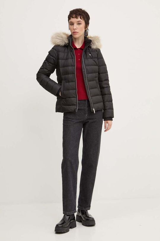 

Пуховик Tommy Jeans, черный