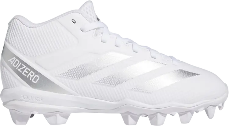 

Кроссовки Adizero Impact.2 Molded J 'White Silver', белый