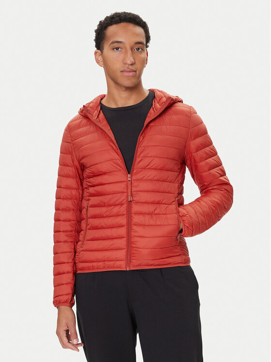 

Демисезонная куртка regular fit 2TWDUN06I United Colors Of Benetton, красный