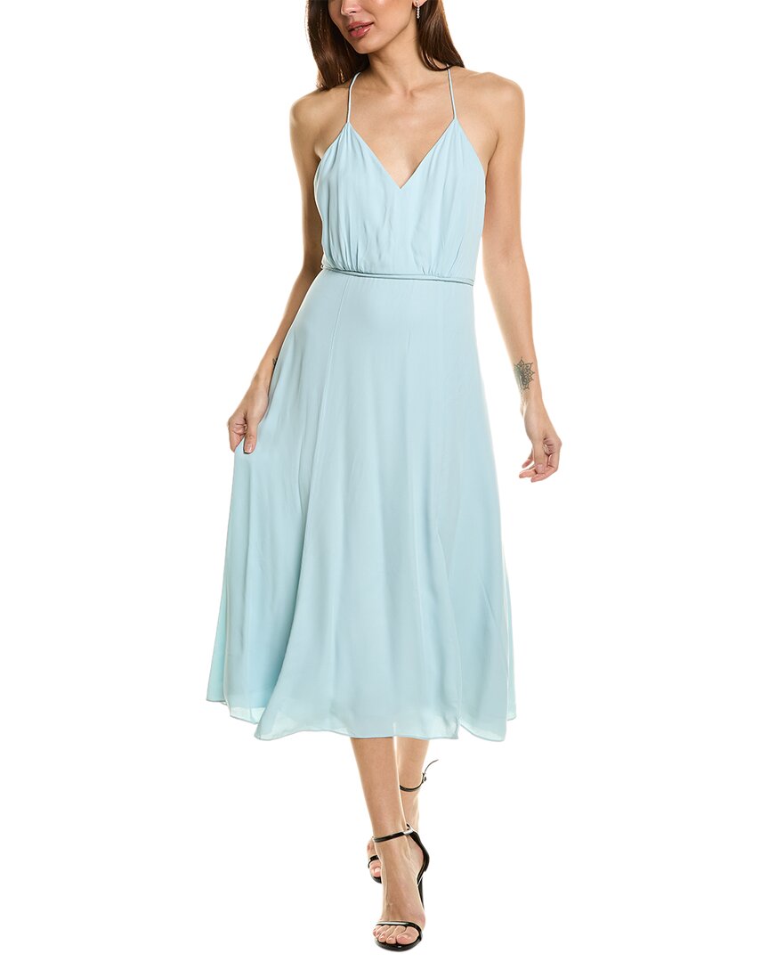 

Платье миди Reiss Penny, синий