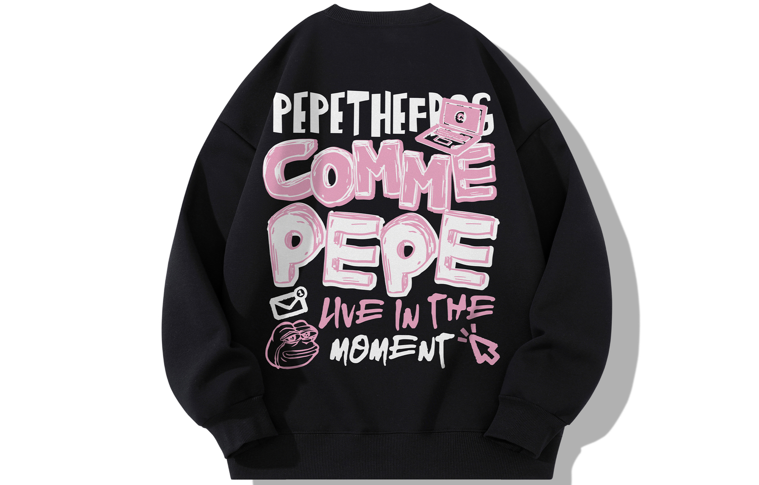 

Свитшот Unisex Pepe The Frog, Абрикос