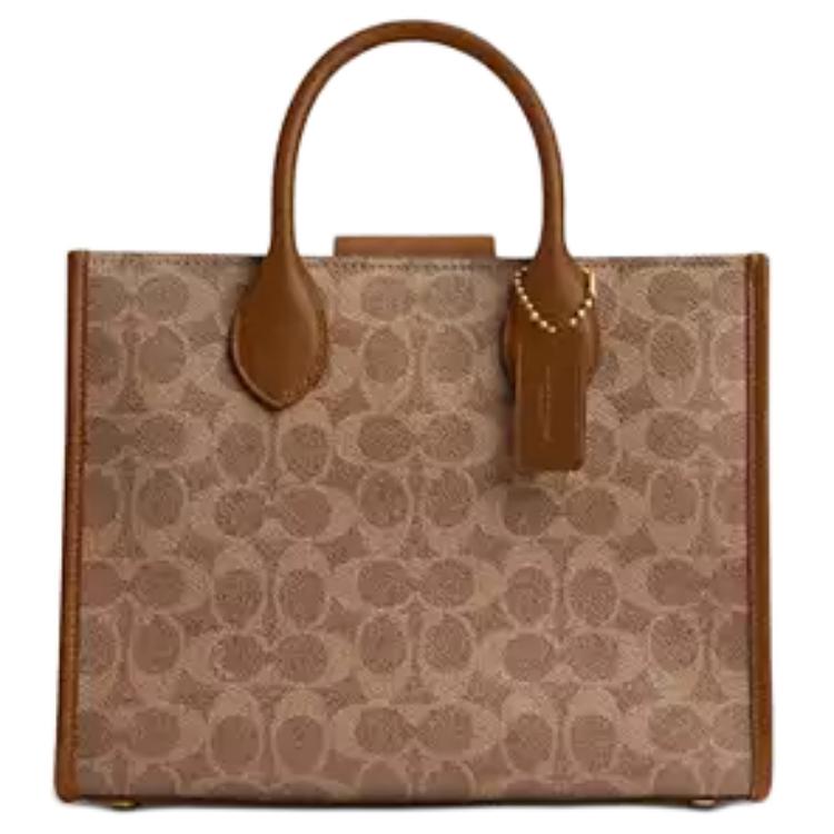 

Coach Сумка-тоут, сумка через плечо, сумка-кроссбоди, сумка-клатч из канваса с покрытием Ace, женская, средний размер, бежевый