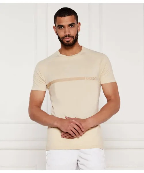 

Футболка Slim fit Boss, бежевый
