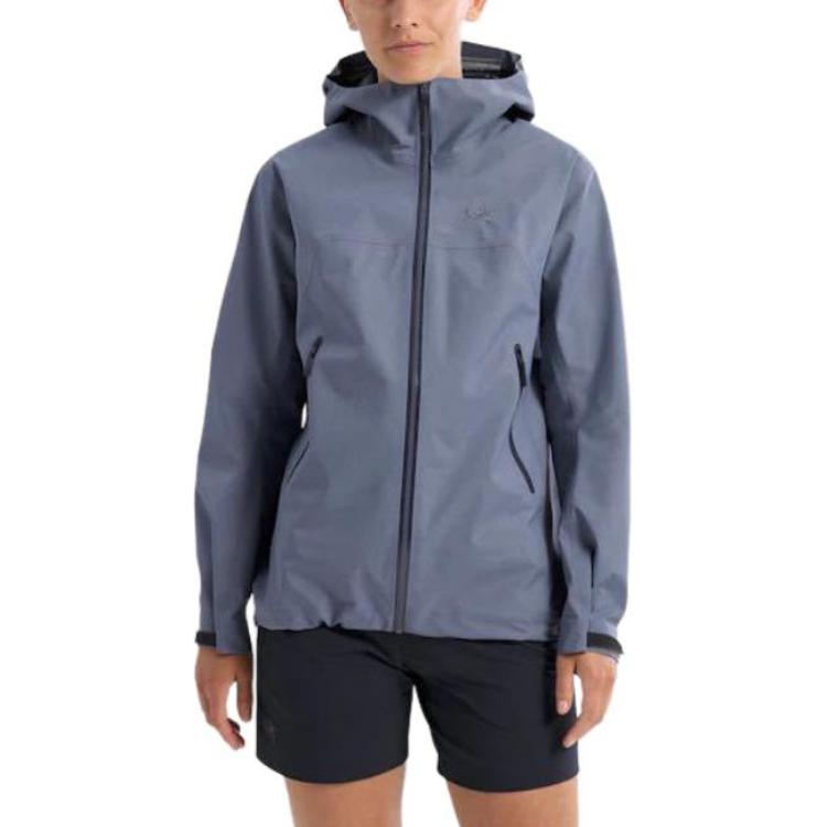

Arcteryx Бета серия женская ветровка для походов на открытом воздухе водонепроницаемая ветрозащитная дышащая водоотталкивающая, Stratus Blue/Stratus