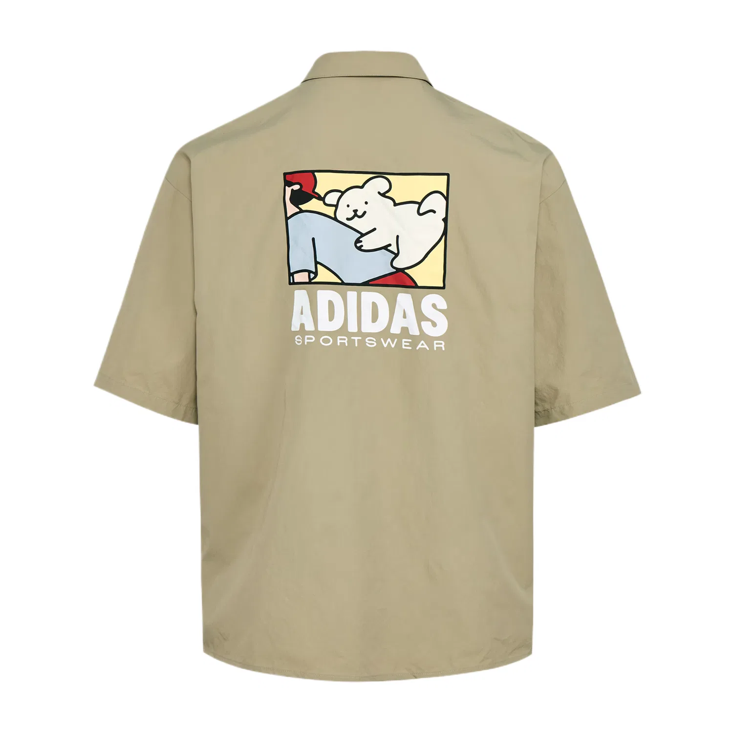 Рубашка унисекс Wonder Goods Umber Lapel Moderate Adidas — фото 3