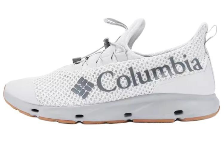 

Кроссовки для активного отдыха мужские с низким верхом белые/серые Columbia