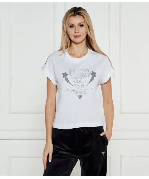 

Футболка Regular fit Guess Jeans, белый