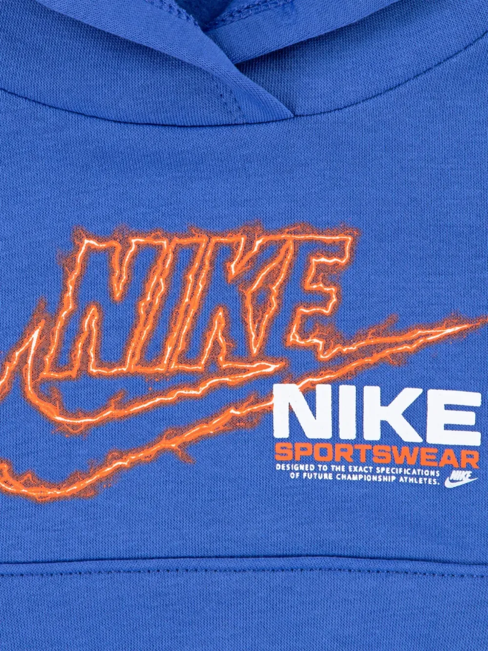 Спортивный костюм с графическим принтом Nike Kids, синий — фото 3