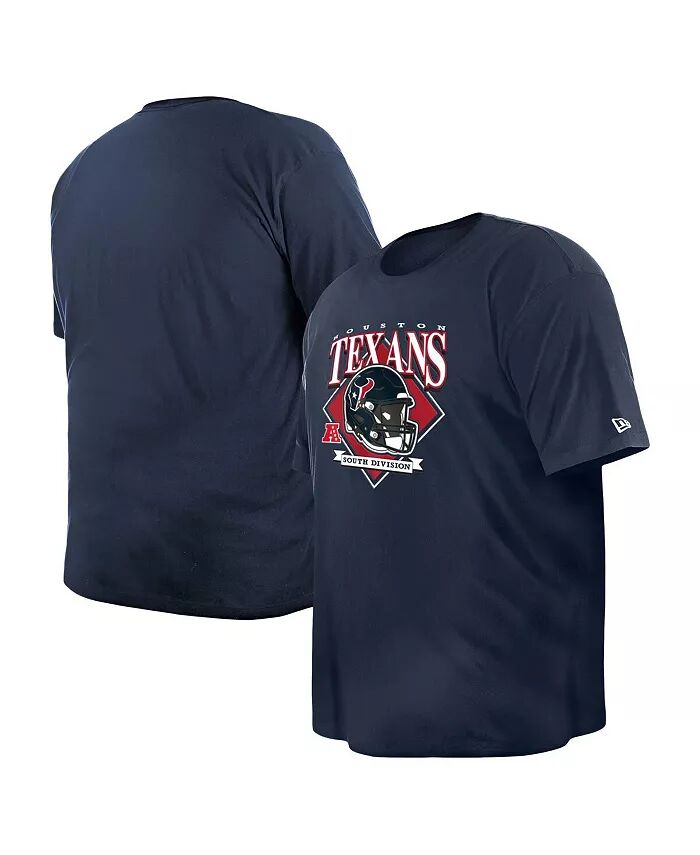 

Футболка мужская Navy Houston Texans Big Tall Helmet New Era